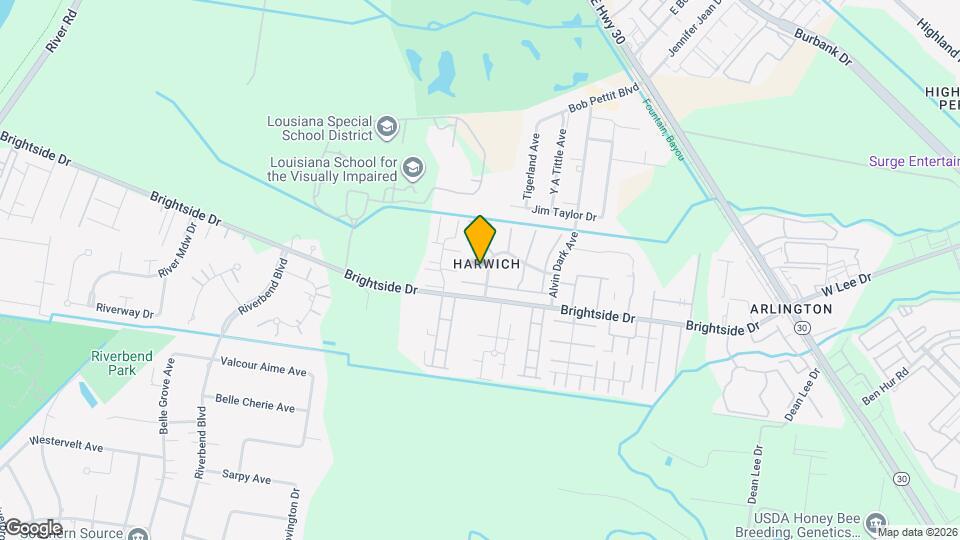 1550 Sharlo Ave Mapa y Detalles de la Ubicación