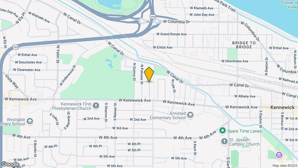 203 N Olympia St Map and Location Details