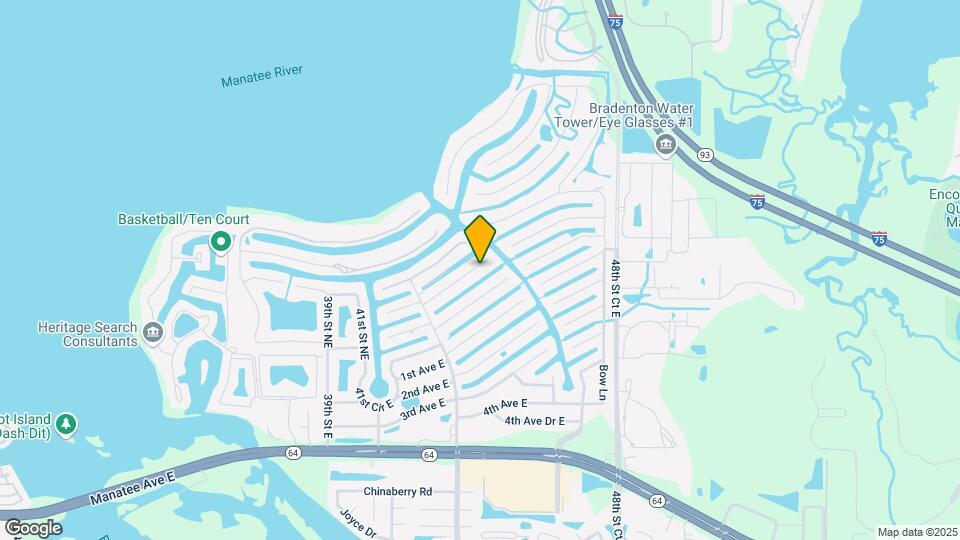 4616 Blue Marlin Dr Map and Location Details