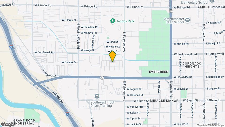 3115 N Fairview Ave Map and Location Details