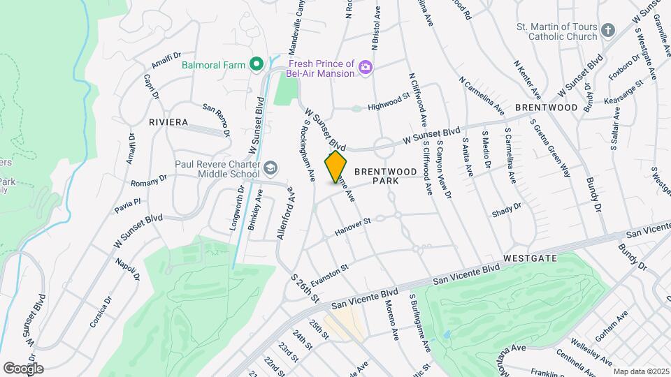 12911 Marlboro St Mapa y Detalles de la Ubicación