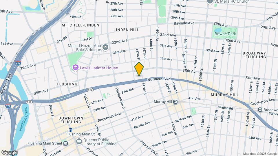 14617 Northern Blvd, Unit 2A Map and Location Details