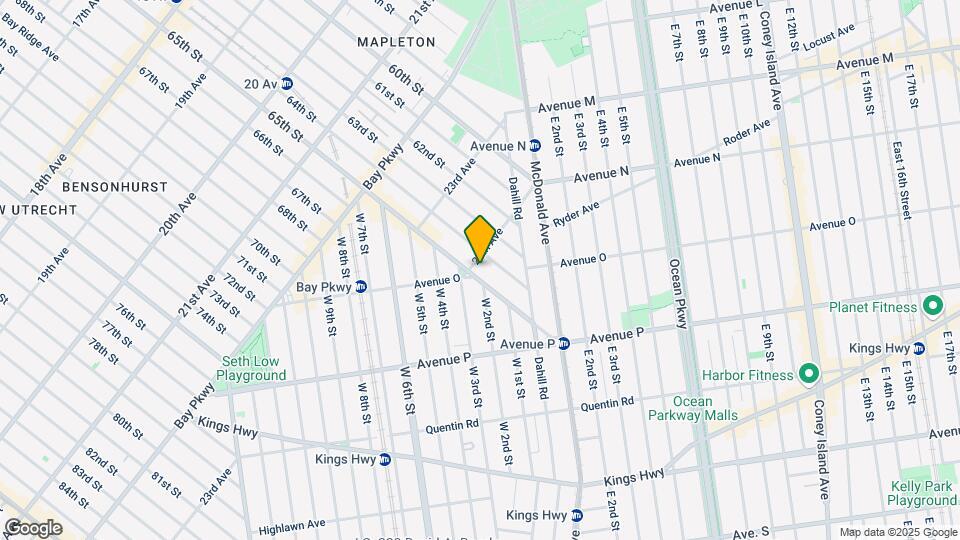 6413 24th Ave Mapa y Detalles de la Ubicación