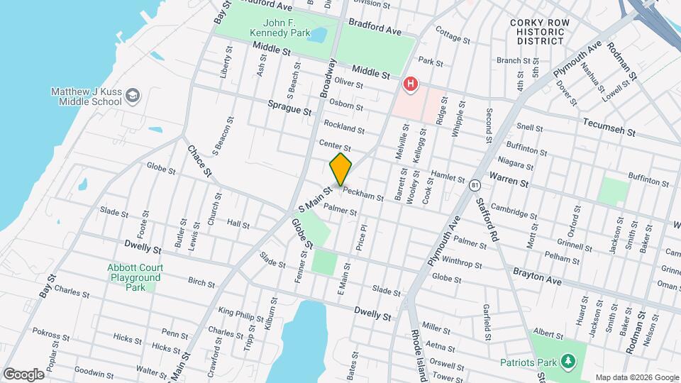 27 Peckham St, Unit 1 Map and Location Details