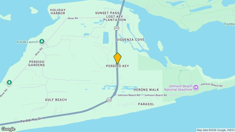 612 Rentz Ave,Perdido Key Map and Location Details