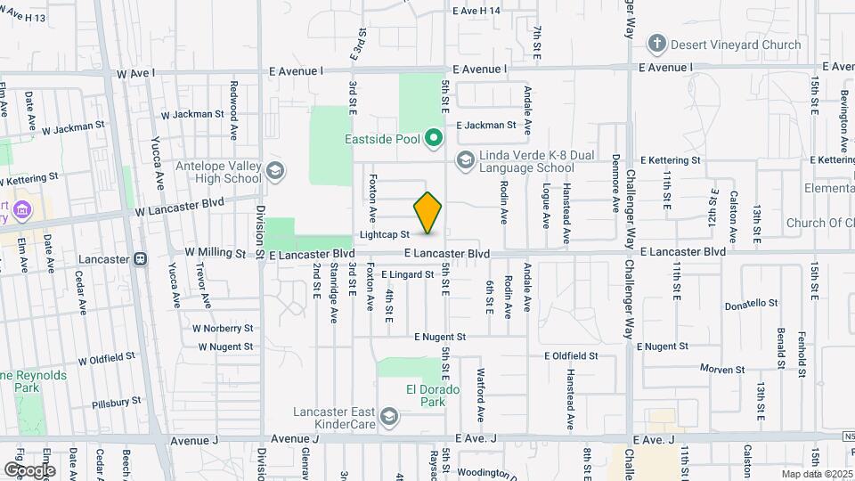 442 Lightcap St Map and Location Details