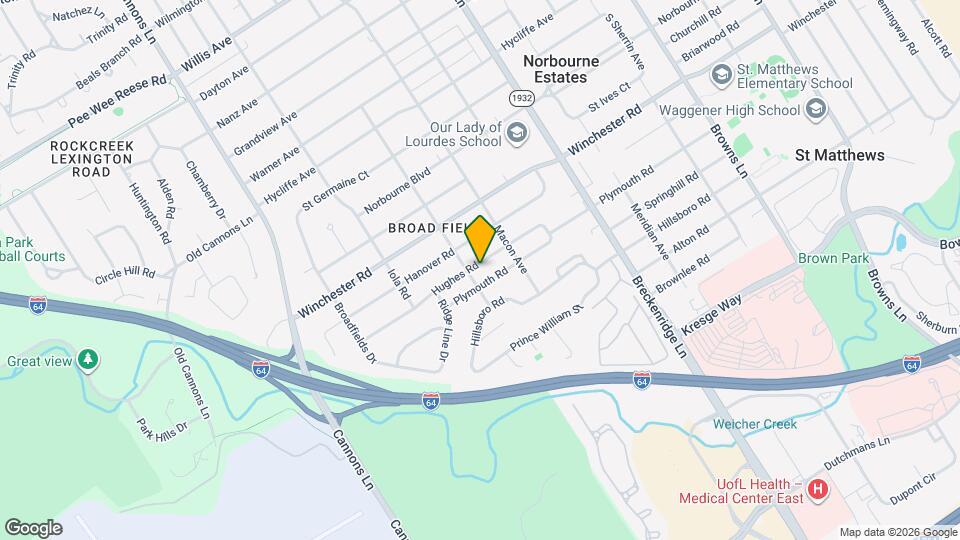 3602 Hughes Rd Map and Location Details