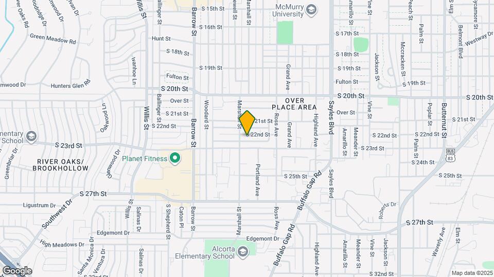 2641 S 22nd St Map and Location Details