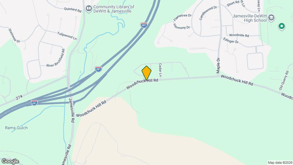 6606 Woodchuck Hill Rd Map and Location Details