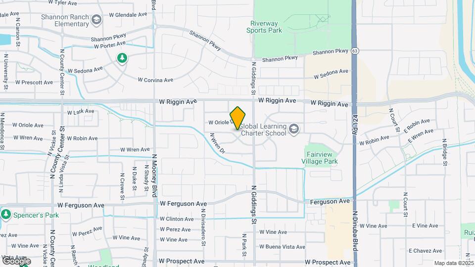 2725 N Canary Dr Map and Location Details