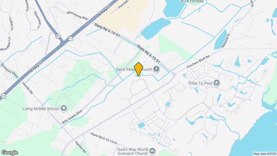 1406 Hamlin Park Cir Map and Location Details