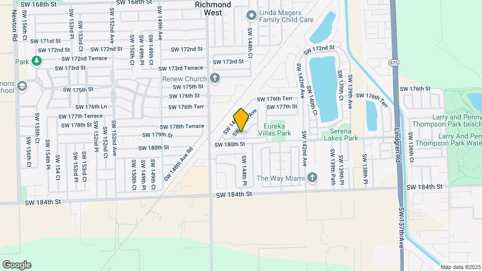17926 SW 144th Ct Map and Location Details