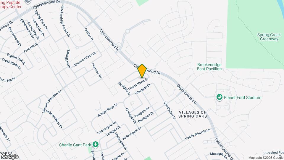 5019 Forest Hurst Dr Map and Location Details