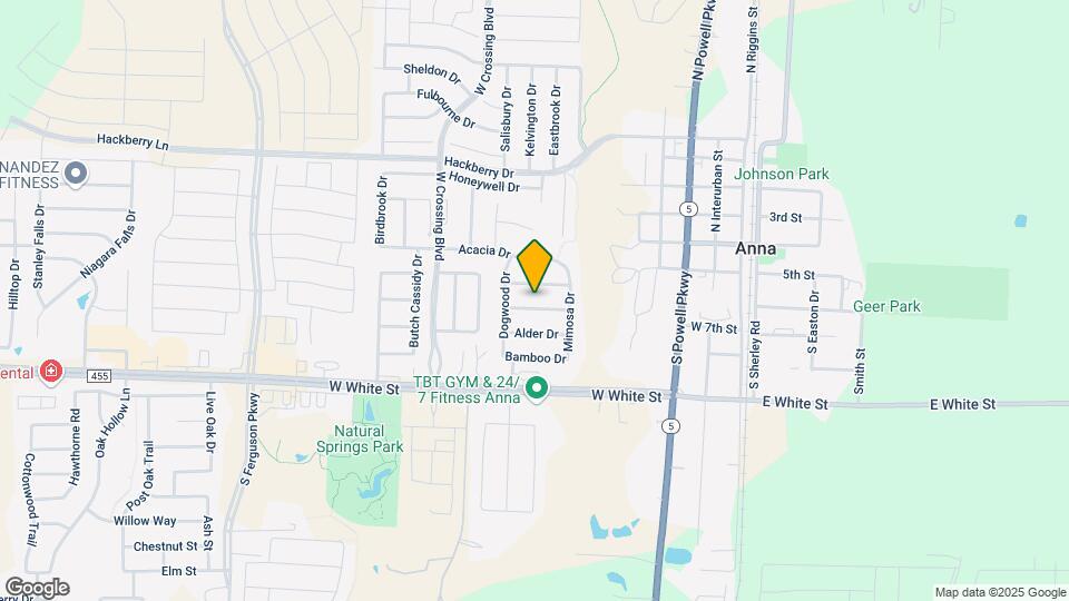800 Sequoia Dr Map and Location Details