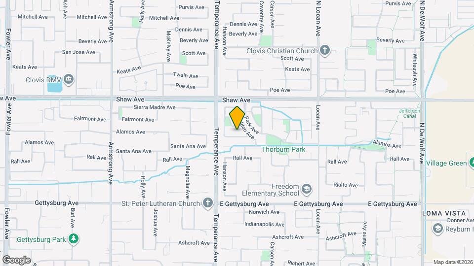 2669 Alamos Ave Map and Location Details