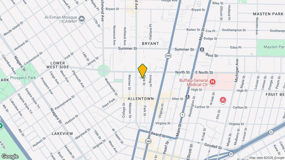 162 Park St Map and Location Details