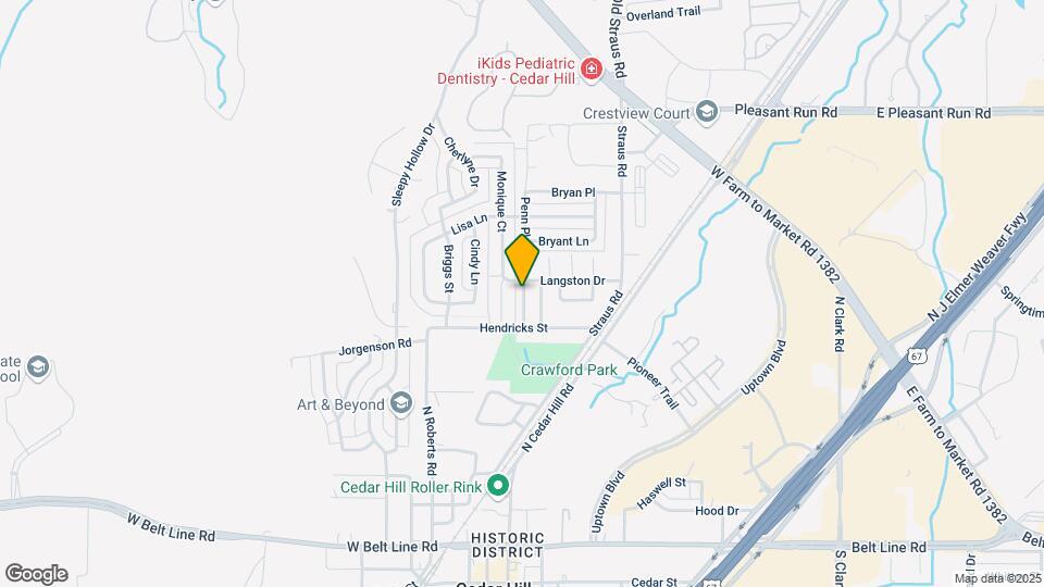 718 Hillcrest Ct Map and Location Details