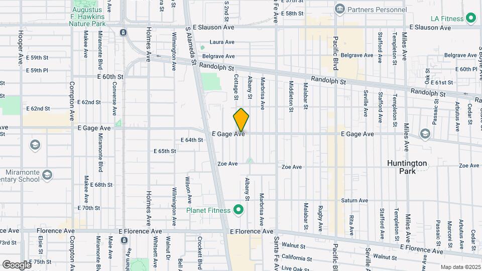 2110 E GAGE AV Map and Location Details
