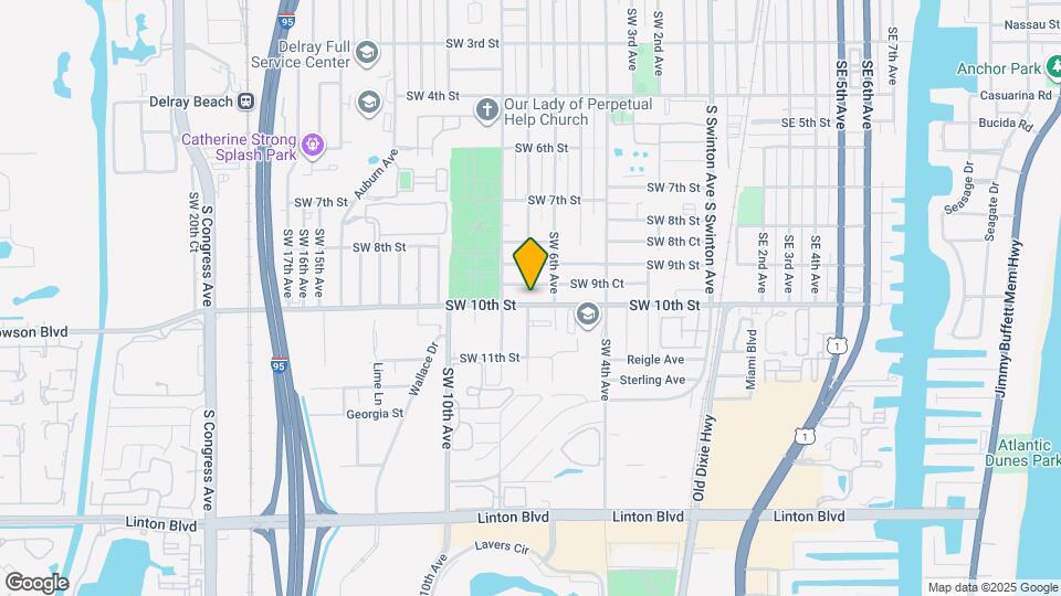 623 SW 10th St Map and Location Details