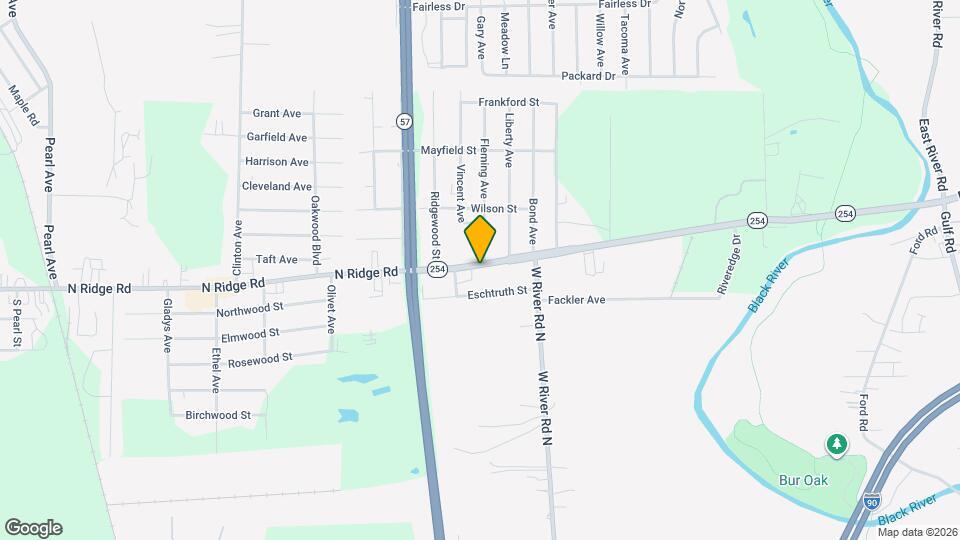 2326 N Ridge Rd Map and Location Details