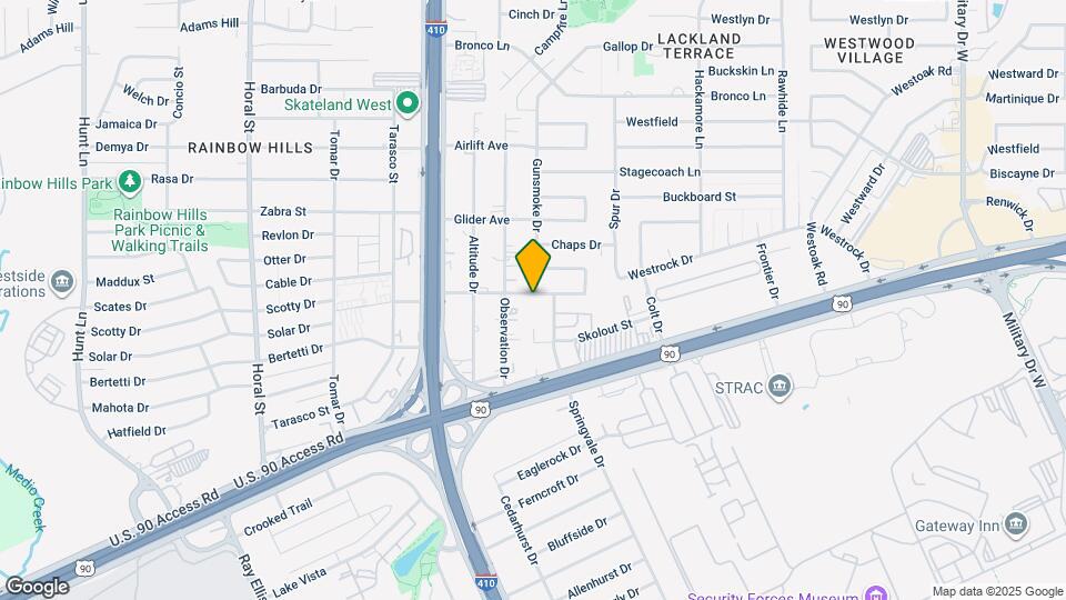 8016 Landing Ave Map and Location Details