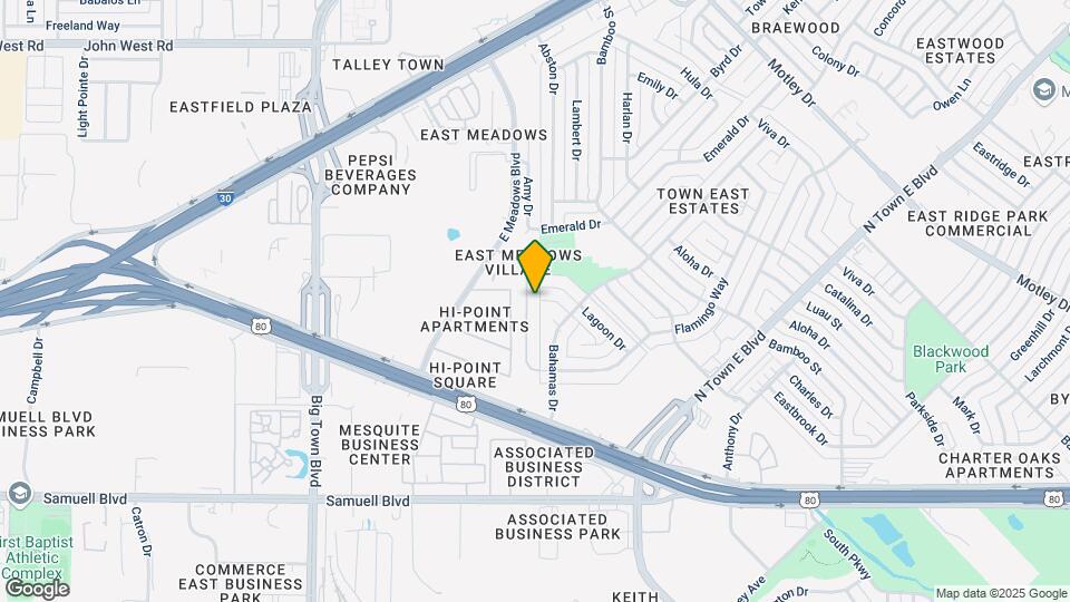 4244 Flamingo Way Mapa y Detalles de la Ubicación