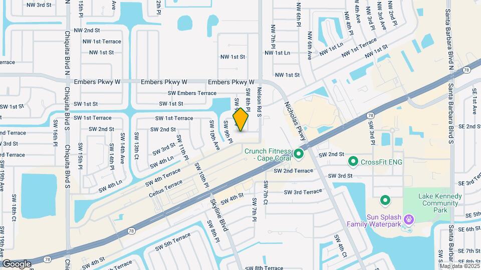 822 SW 2nd St Map and Location Details