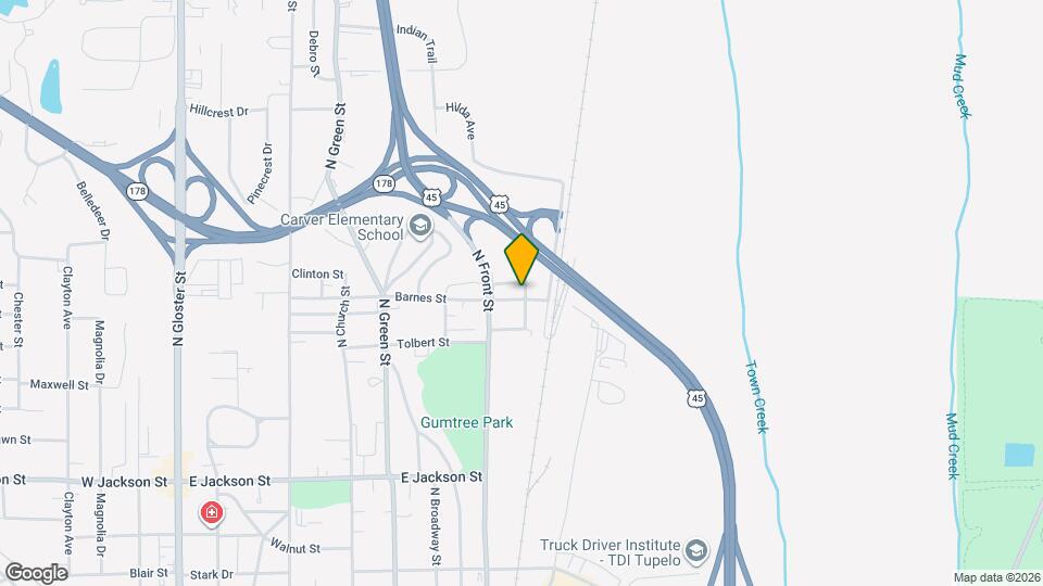 1017 Hunter Ave Map and Location Details