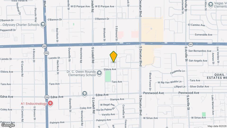 2695 Rimpacific Cir Map and Location Details