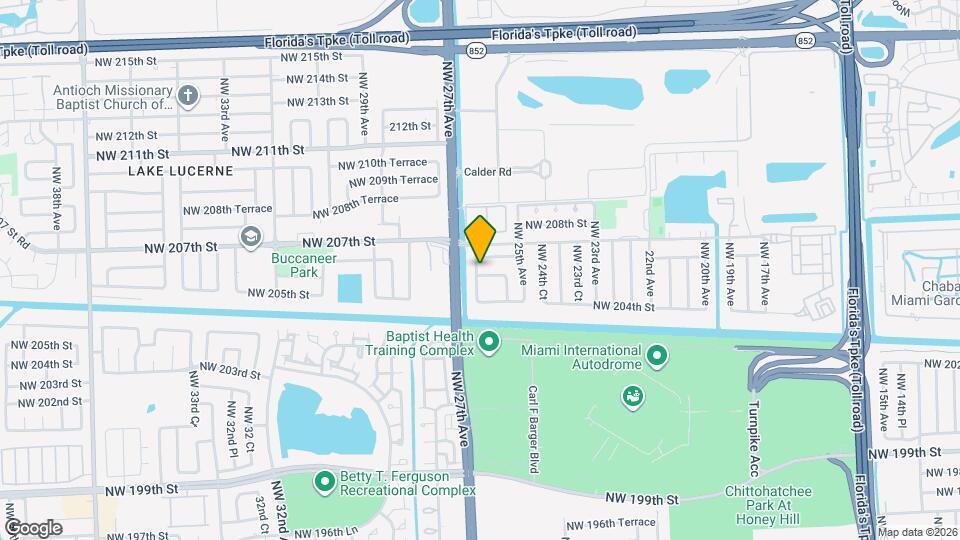 2635 NW 205th St Map and Location Details