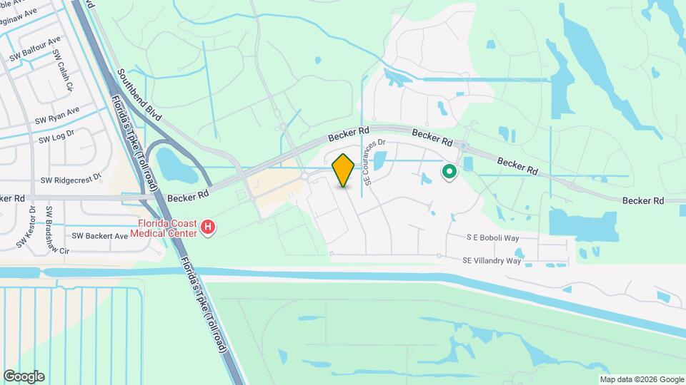 540 SE Monet Dr Mapa y Detalles de la Ubicación