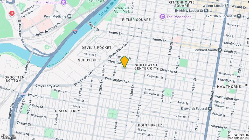 936 S 23rd St Map and Location Details