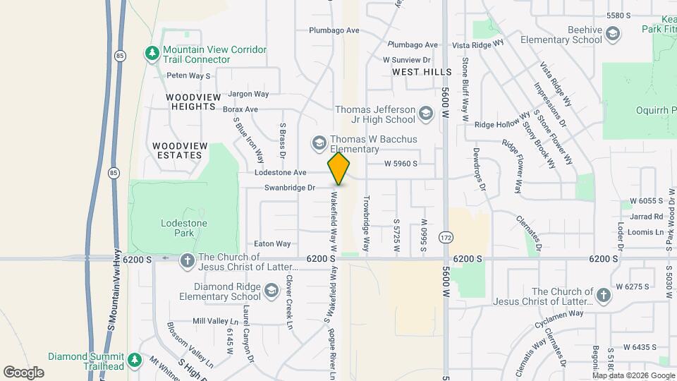 6025 Wakefield Way W Map and Location Details