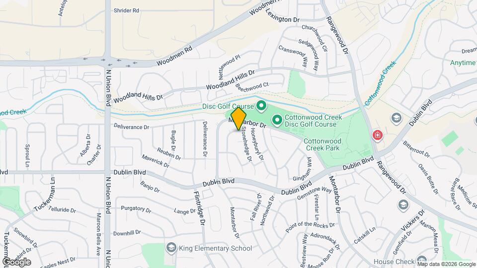 6735 Glade Park Dr Mapa y Detalles de la Ubicación