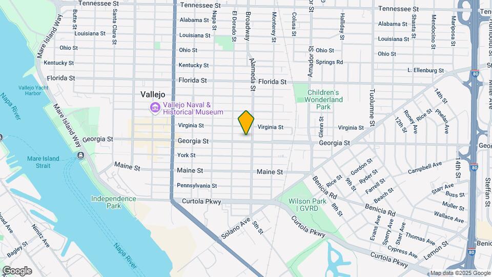 830 Georgia St Map and Location Details