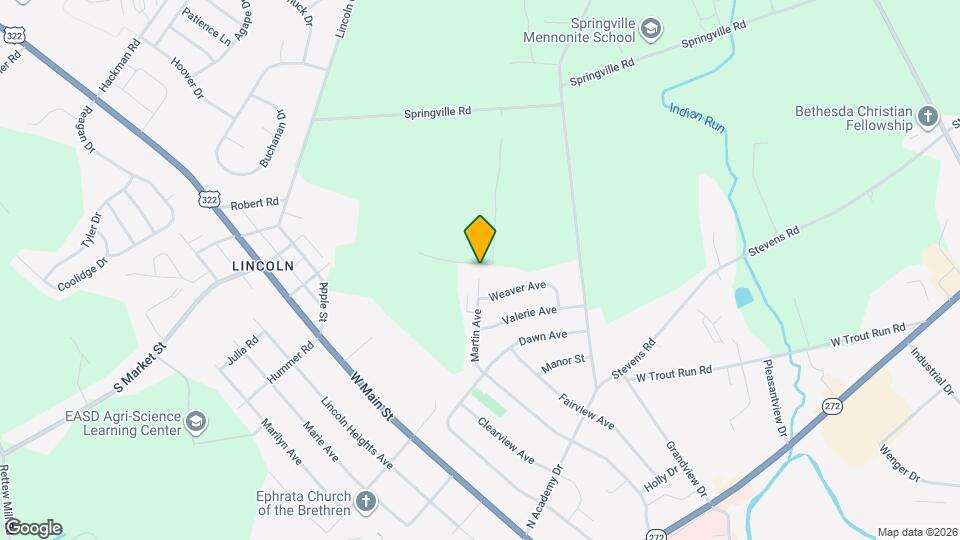 1355 Martin Ave Mapa y Detalles de la Ubicación