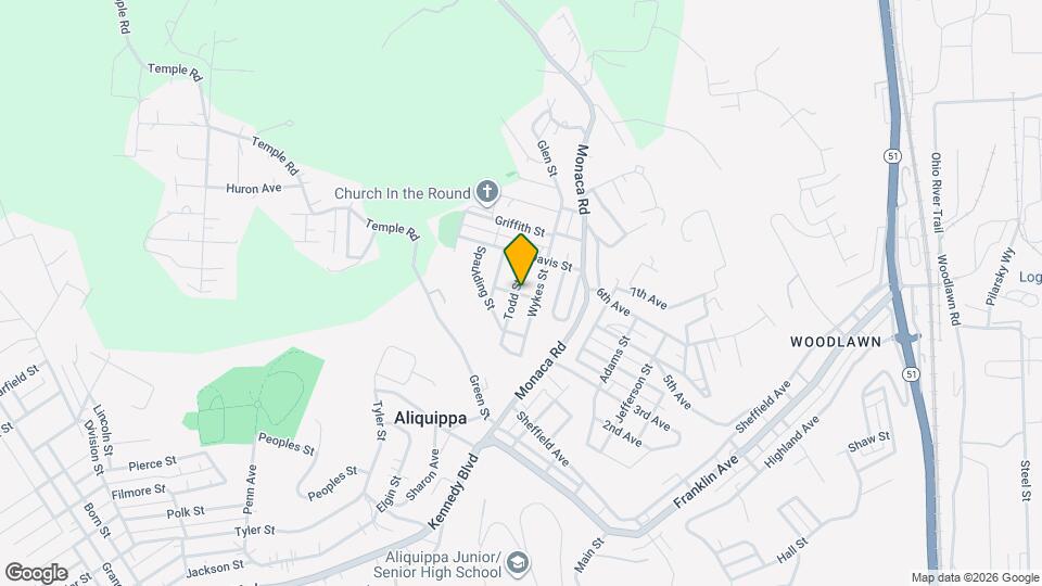 300 Todd St Map and Location Details