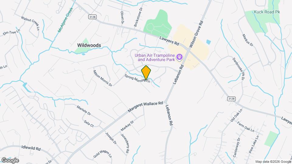 7030 Spring Morning Ln Mapa y Detalles de la Ubicación