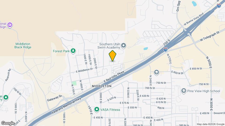 2099 E Middleton Dr Map and Location Details
