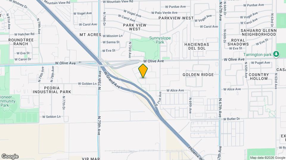 7217 W Golden Ln Map and Location Details