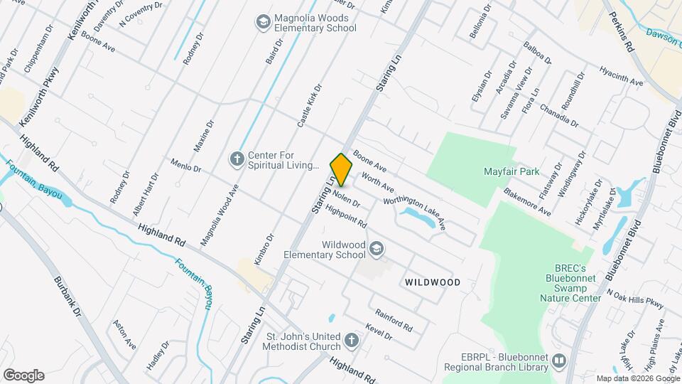 8977 Nolen Dr Mapa y Detalles de la Ubicación
