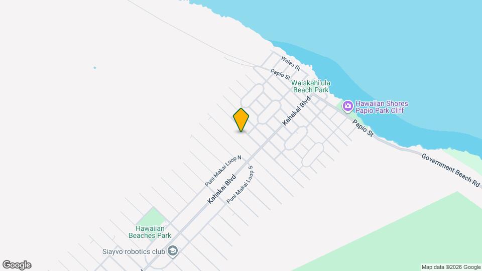 15-2725-2725 Oopu St Mapa y Detalles de la Ubicación