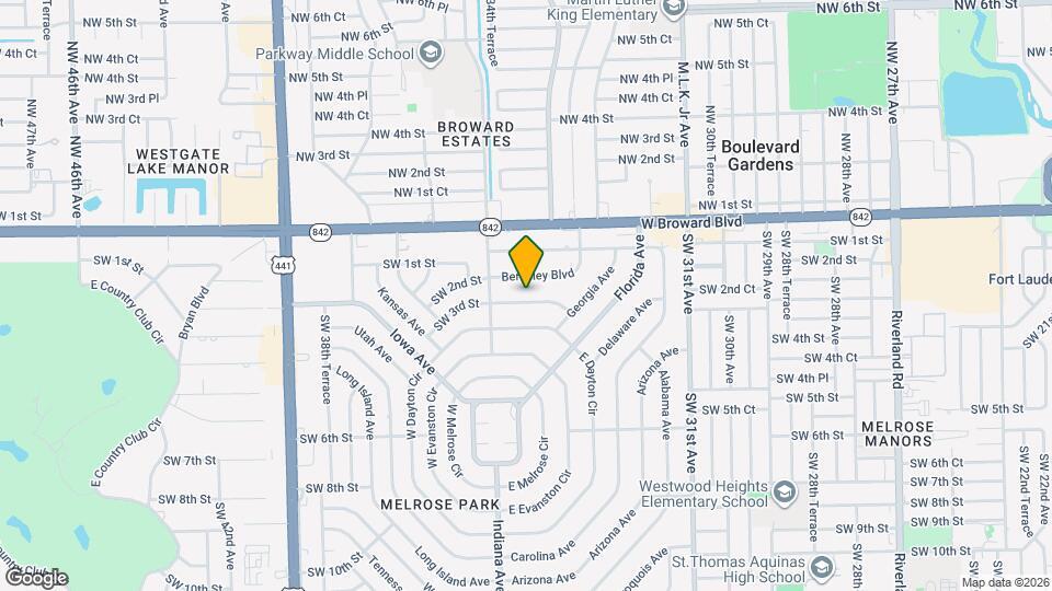 3421 Charleston Blvd Mapa y Detalles de la Ubicación