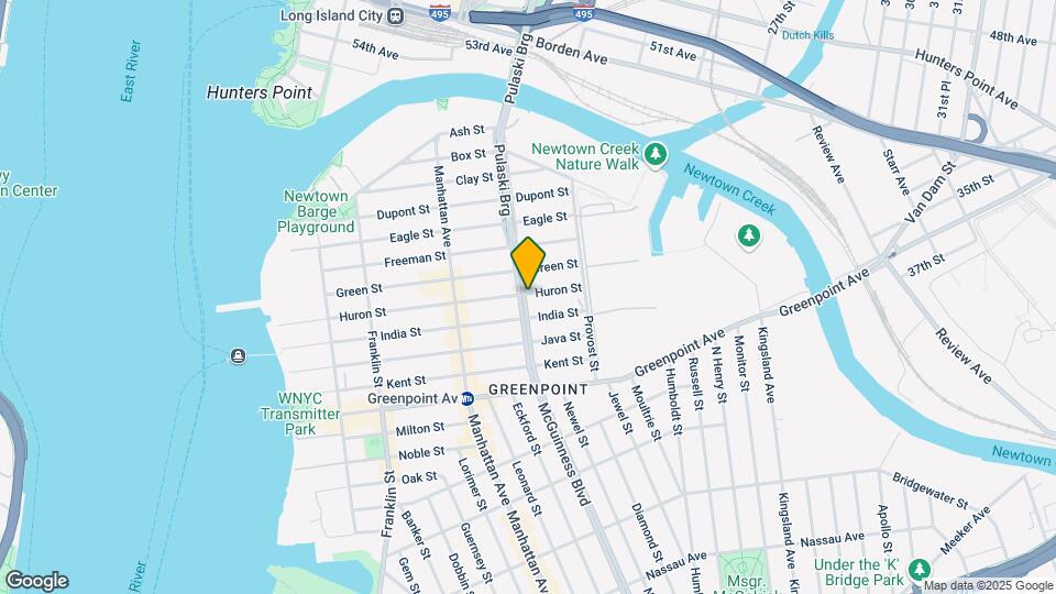 316 McGuinness Blvd Mapa y Detalles de la Ubicación