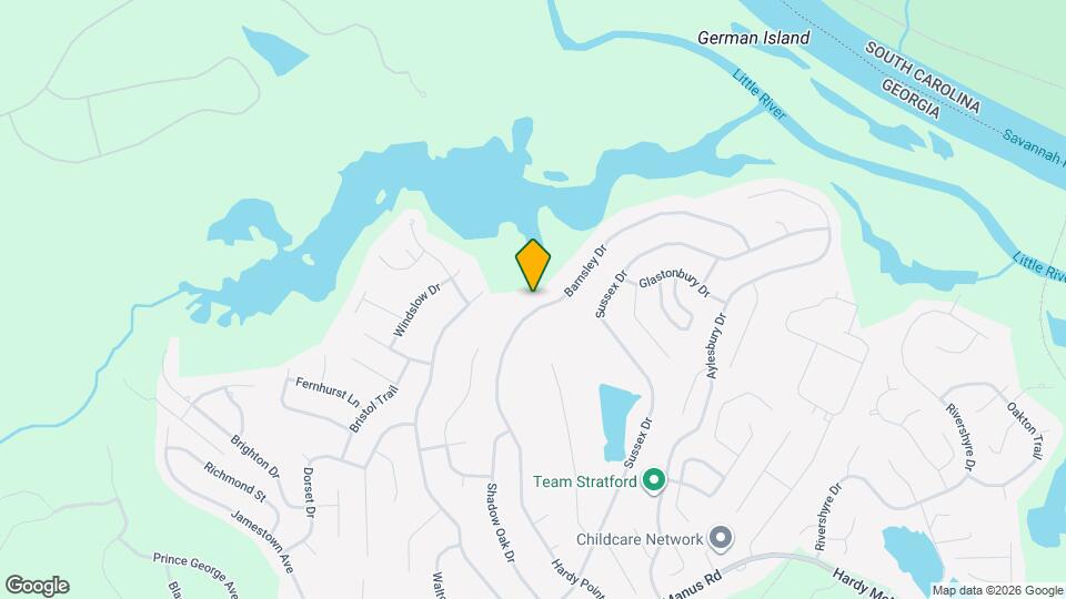 364 Barnsley Dr Map and Location Details