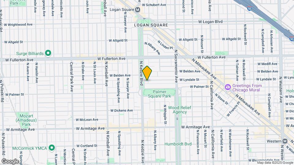 2231-2237 N Kedzie Blvd Map and Location Details