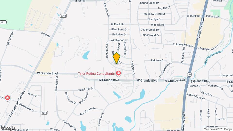 6010 Plantation Dr Map and Location Details