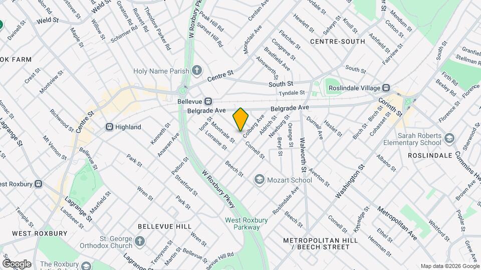 81 Bradwood St, Unit 1 Map and Location Details