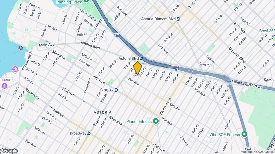 25-60 33rd St Mapa y Detalles de la Ubicación