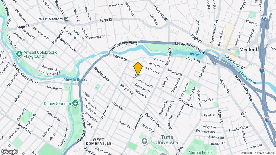 53 Marshall St Map and Location Details